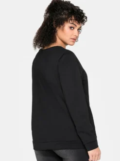 Sweatshirt mit seitlichen Zippern