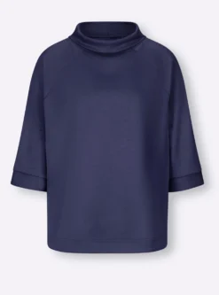 Sweatshirt mit Stehkragen