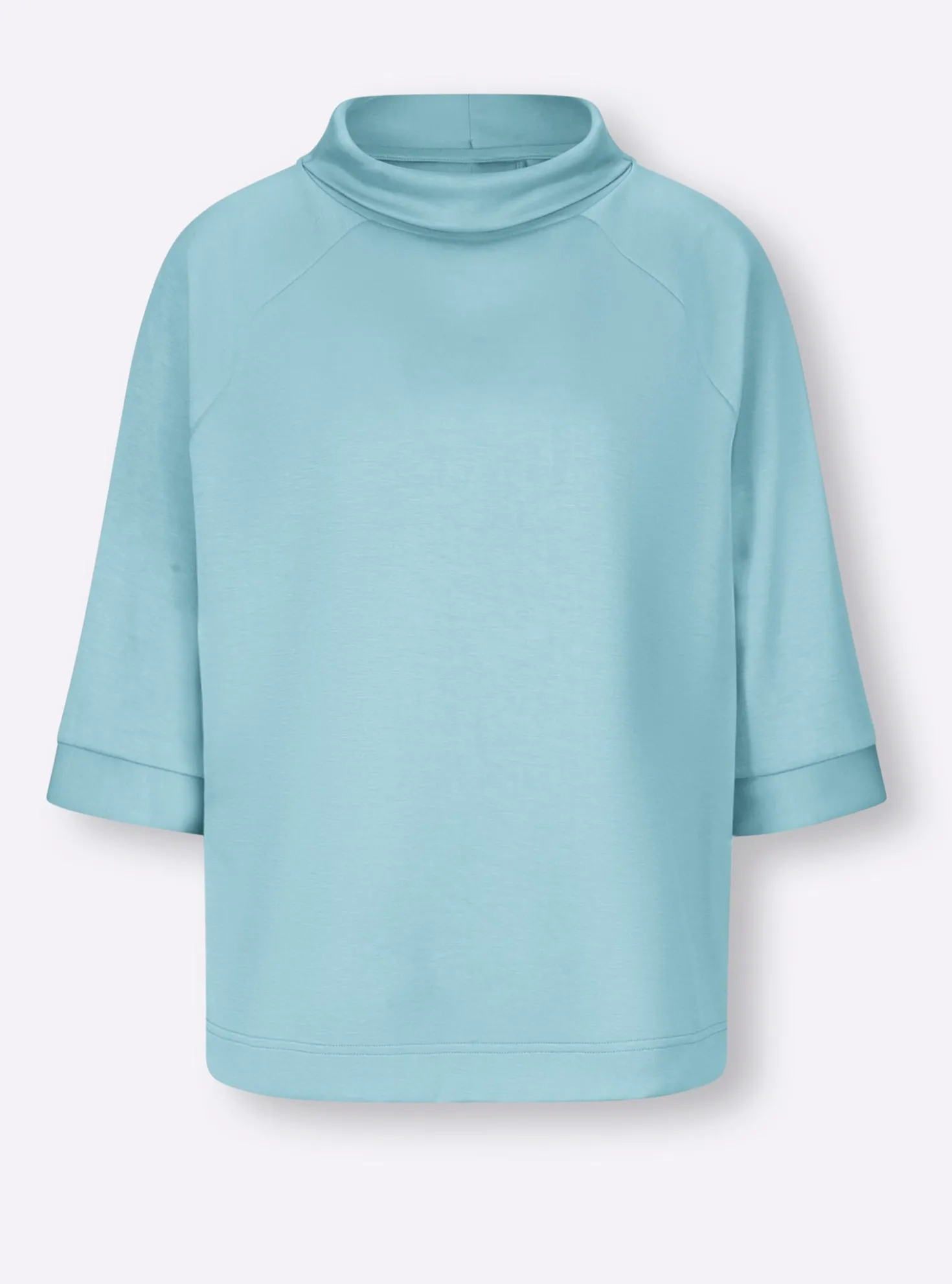 Sweatshirt mit Stehkragen