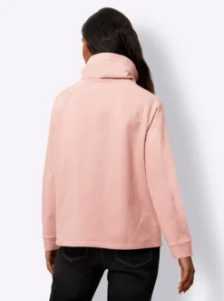 Sweatshirt mit Stehkragen