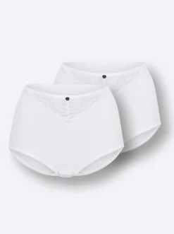 Taillenslip mit Spitzeneinsatz