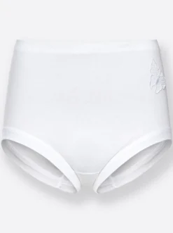 Taillenslip mit Spitzen-Schmetterling