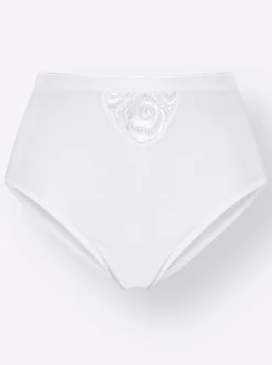 Taillenslip mit Stickereispitzen-Motiv