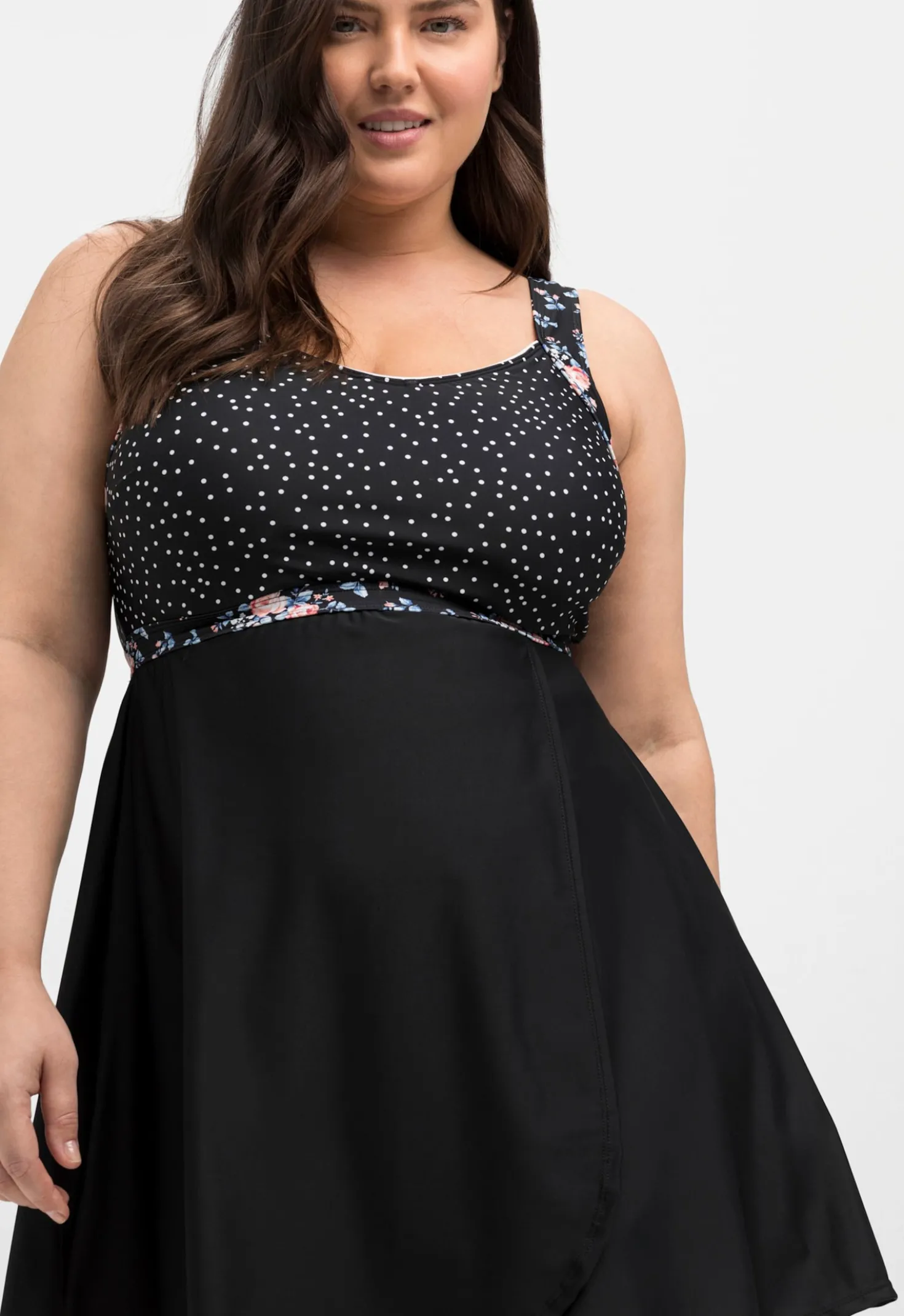 Tankini-Oberteil im Muster-Mix