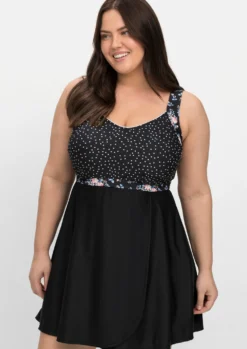 Tankini-Oberteil im Muster-Mix