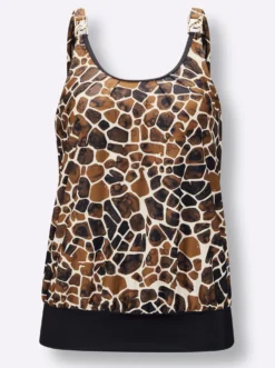 Tankini-Oberteil im Oversize-Schnitt