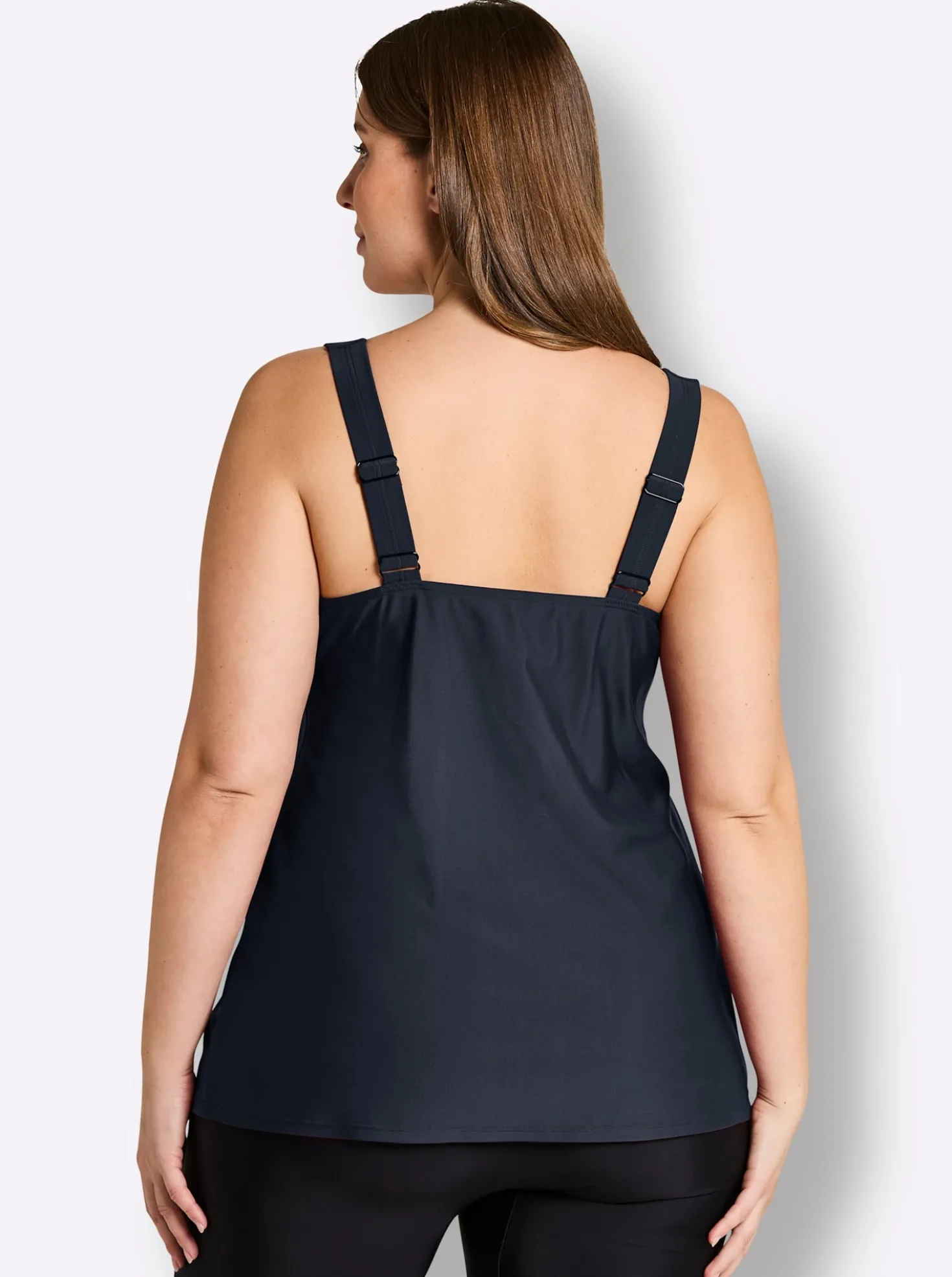 Tankini-Oberteil mit Karree-Ausschnitt