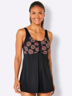 Tankini-Oberteil mit Softcups
