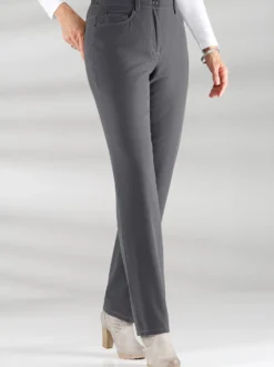 Thermohose mit kariertem Futter