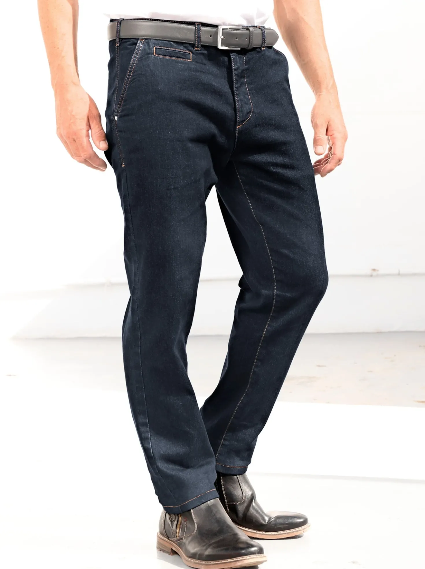 Thermojeans innen angeraut