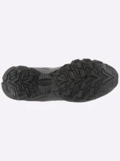 Trekkingschuh mit elastischen Schnürsenkeln