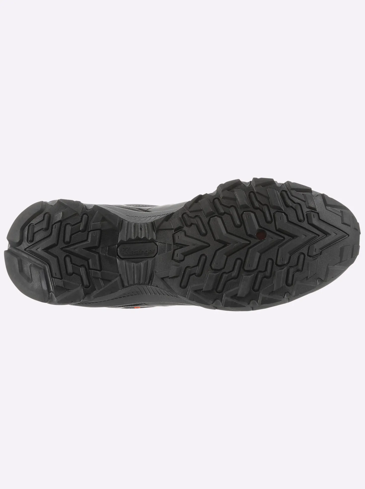 Trekkingschuh mit elastischen Schnürsenkeln