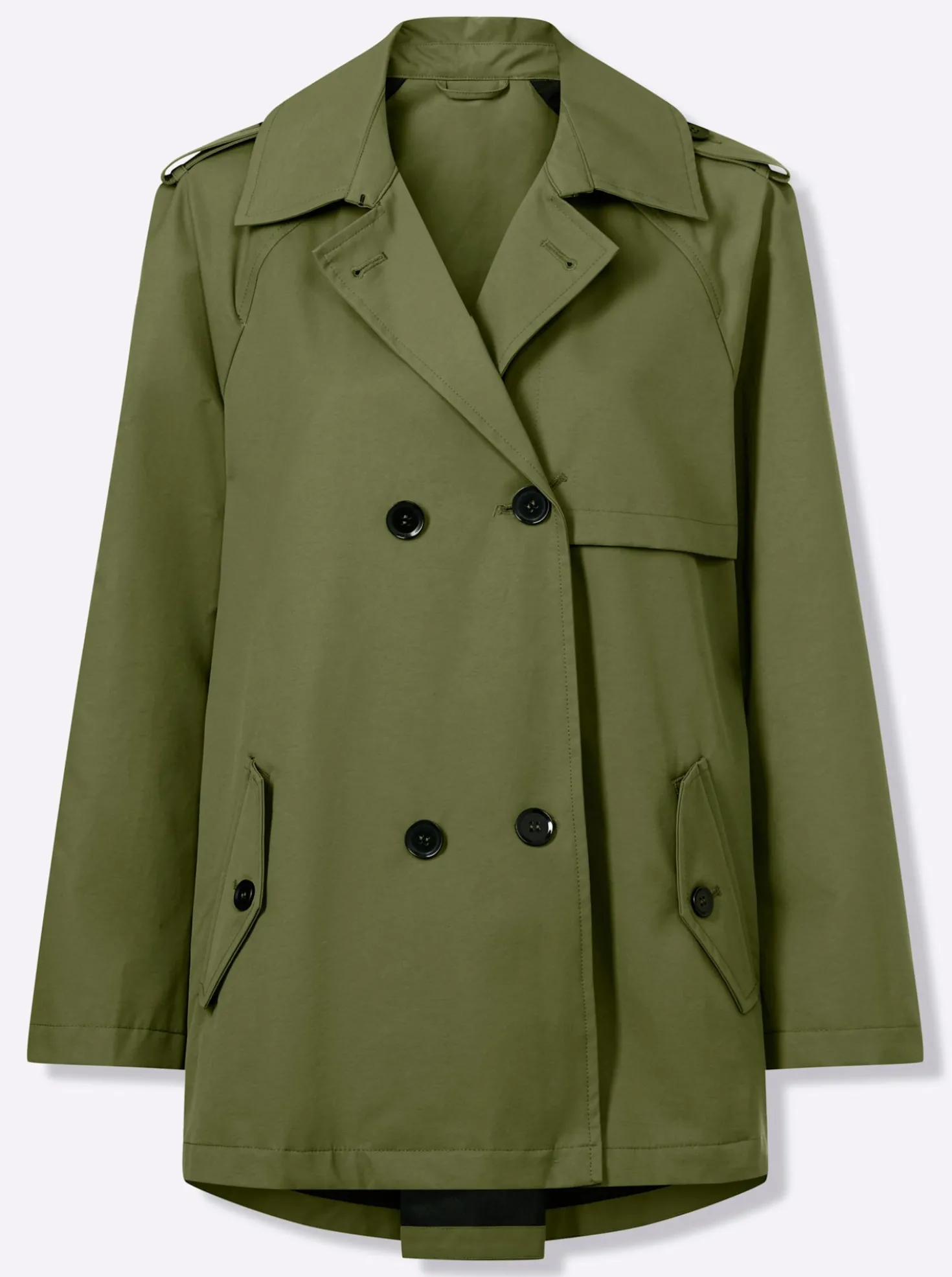 Trenchcoat leicht glänzend