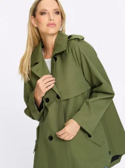 Trenchcoat leicht glänzend
