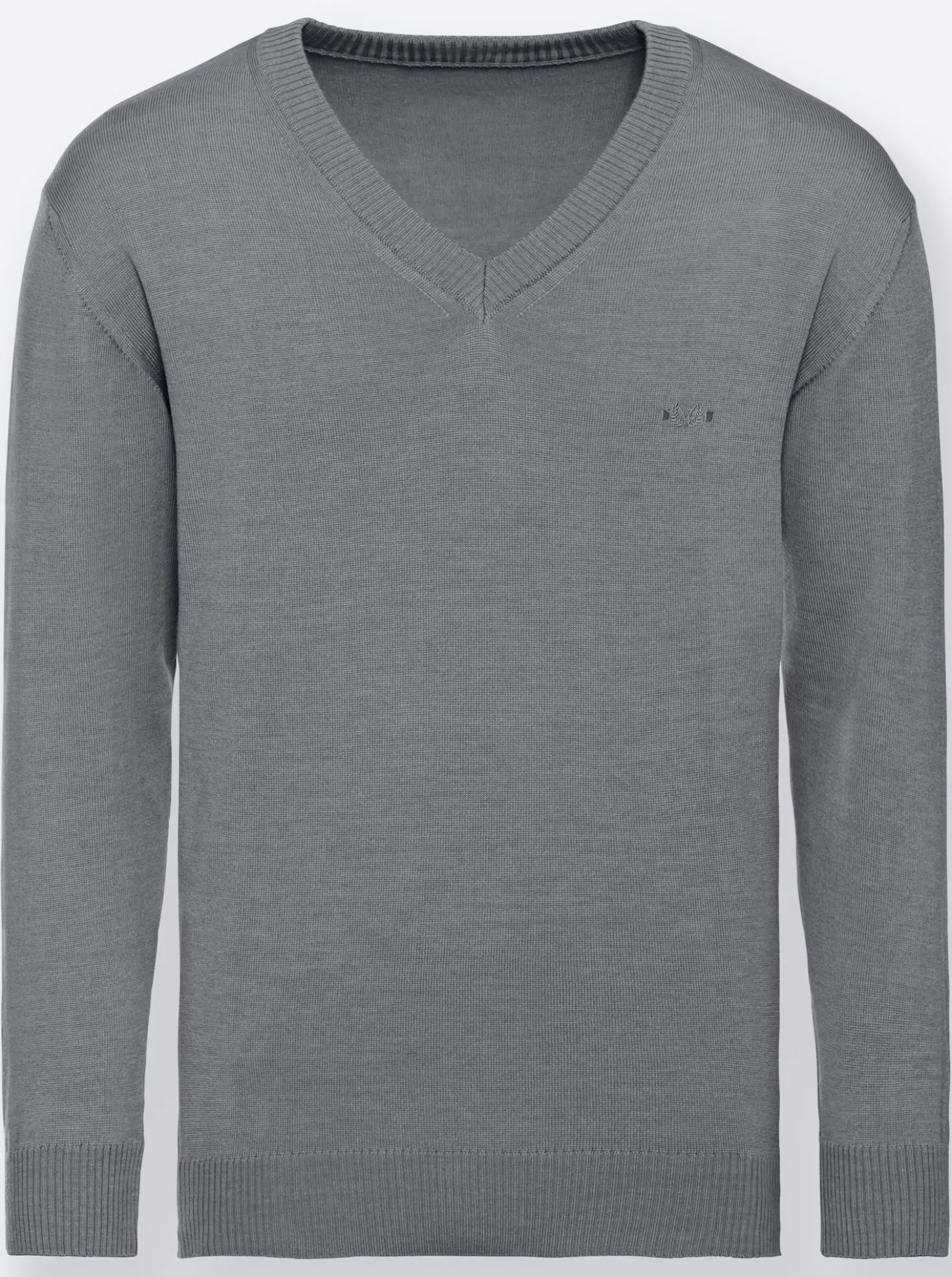 V-Ausschnitt-Pullover