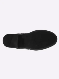 Weitschaftstiefel mit Zierlaschen