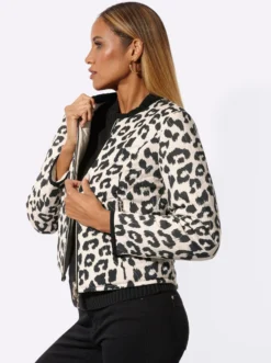 Wendejacke in modischer Blouson-Form