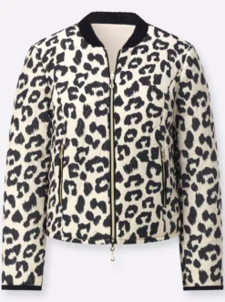 Wendejacke in modischer Blouson-Form
