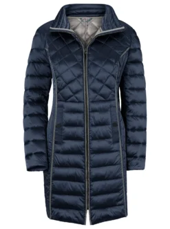 Winterjacke in Changeant-Qualität, leicht schimmernd