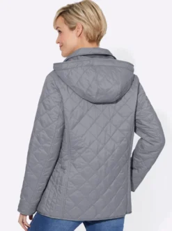 Winterjacke mit Schlingenknopf-Verschluss