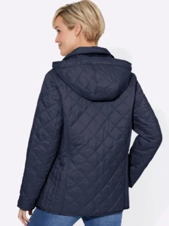 Winterjacke mit Schlingenknopf-Verschluss