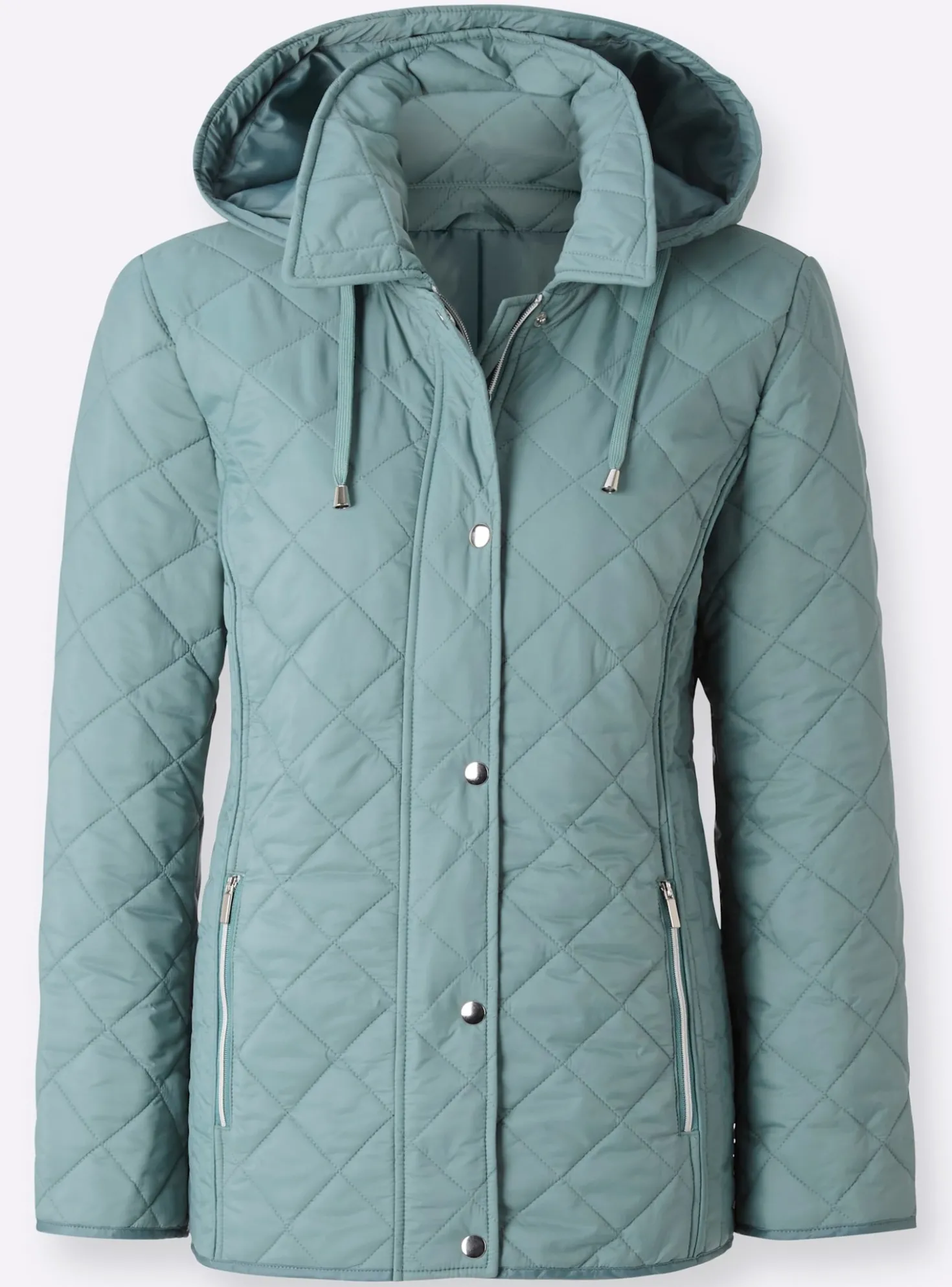Winterjacke mit Schlingenknopf-Verschluss