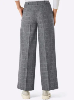 Wollhose in Melange-Optik