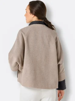 Wolljacke in 2-in-1-Optik