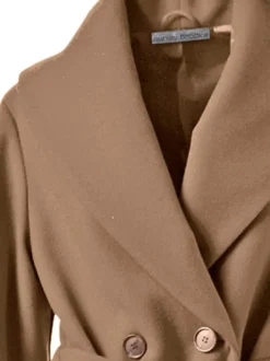 Wolljacke mit Schalkragen