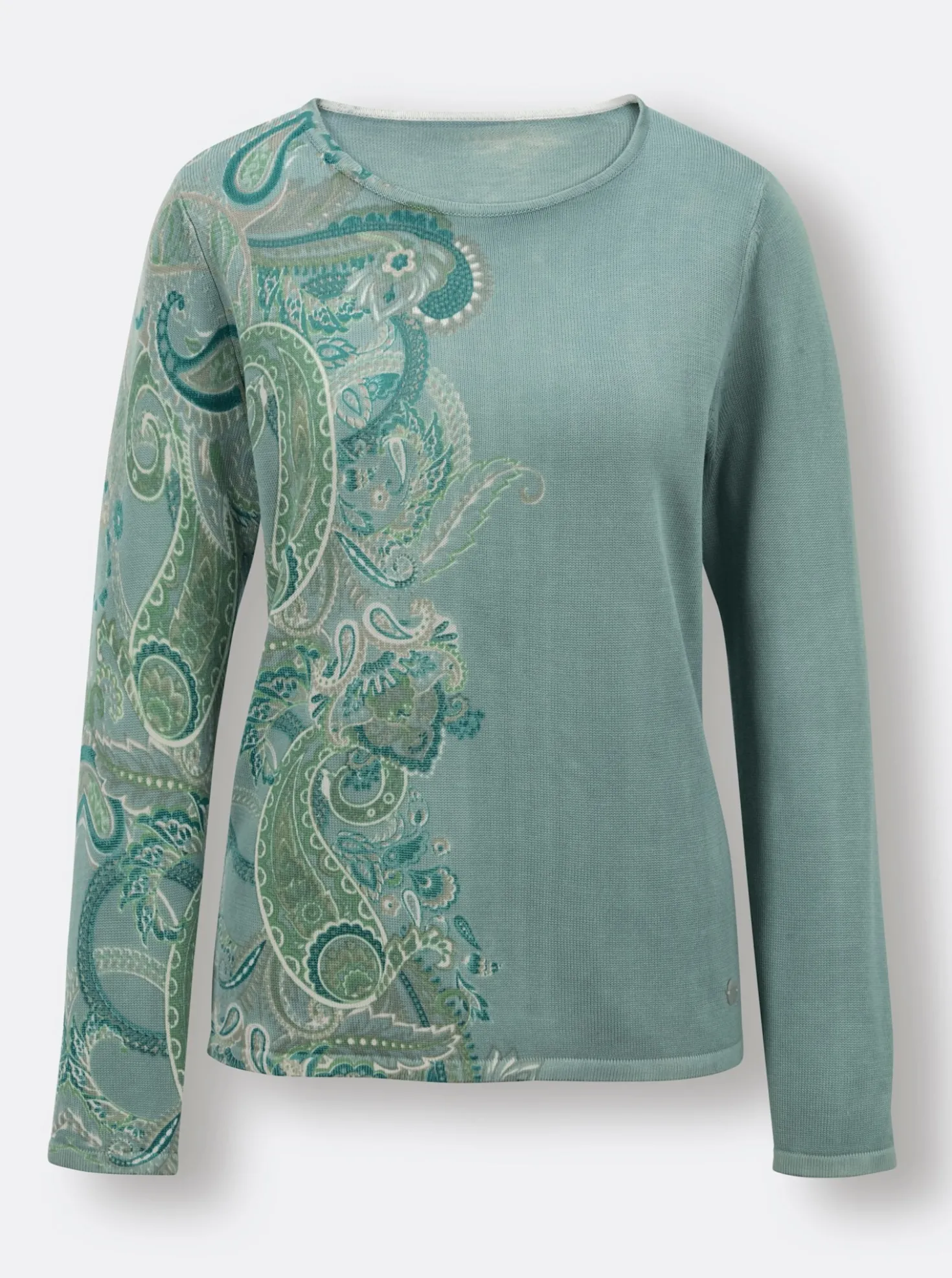 Wollpullover in softer Freinstrick-Qualität