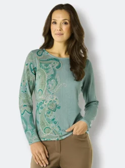 Wollpullover in softer Freinstrick-Qualität