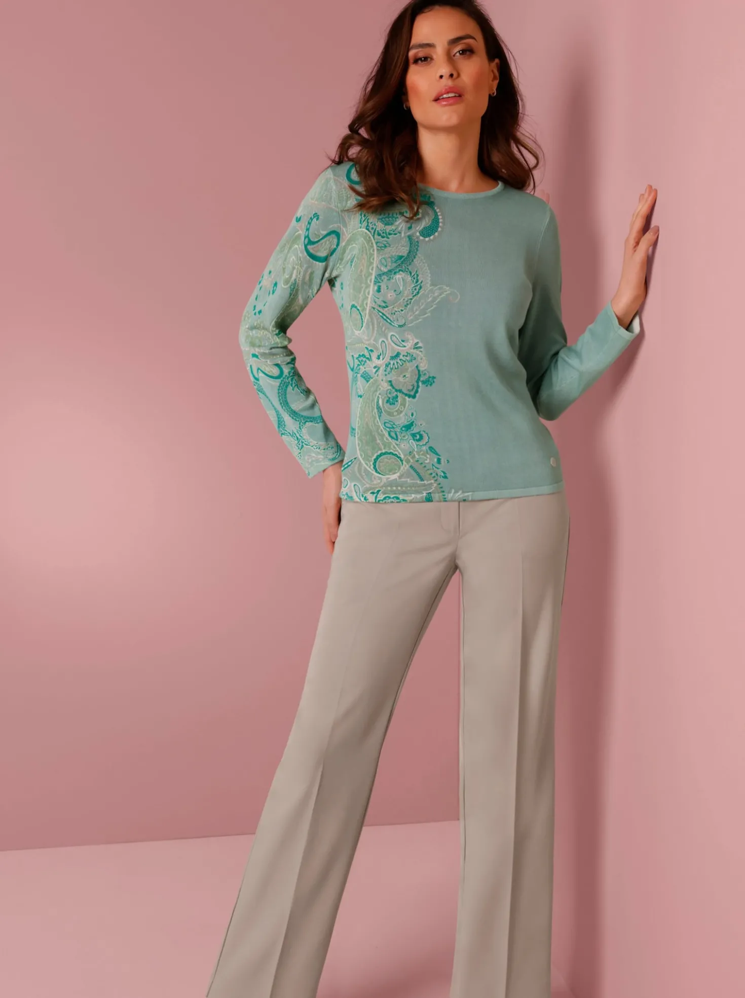 Wollpullover in softer Freinstrick-Qualität